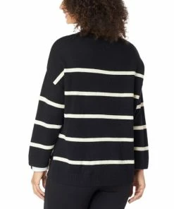 Wholesale 👍 MarlaWynne "As Is" WynneLayers SoftKNIT 2-Tone Striped Sweater 🔔 -Outlet MarlaWynne Sales unnamed file 3468