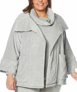 Cheapest 😉 MarlaWynne "As Is" WynneLayers Quilted Velour Kabuki Topper Jacket 🎁 -Outlet MarlaWynne Sales unnamed file 3487