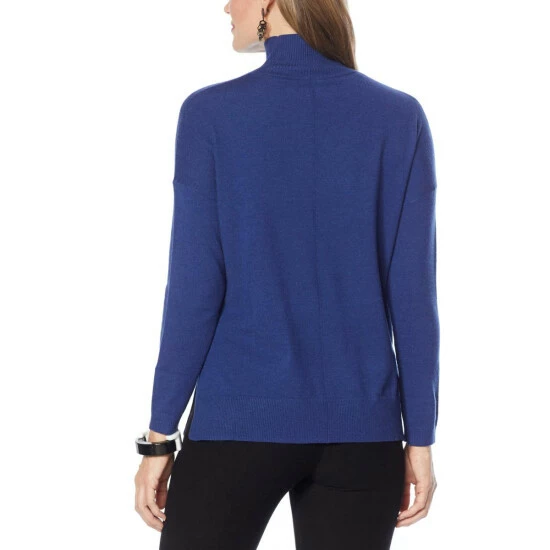 Cheap โจ MarlaWynne "As Is" WynneLayers Colorblocked SoftKNIT Mock Neck Top ๐ 4 Cheap โจ MarlaWynne "As Is" WynneLayers Colorblocked SoftKNIT Mock Neck Top ๐ - Image 2