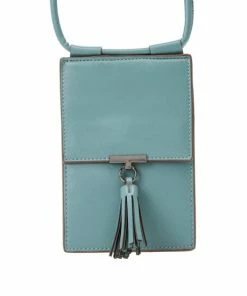 Brand new ⌛ "As Is" MarlaWynne Recycled Material Tassel Phone Crossbody 🔥