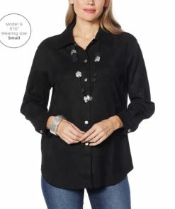 Outlet 🛒 MarlaWynne "As Is" WynneLayers Stretch Faux Suede 👚 Shirt Jacket ❤️ -Outlet MarlaWynne Sales unnamed file 3581