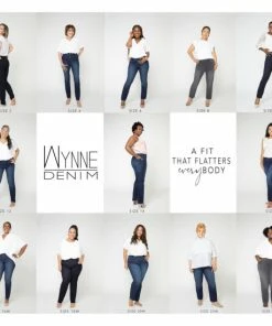 Best Sale 🧨 MarlaWynne WynneDenim Performance Stretch Straight Leg Jean Gray 🎉 -Outlet MarlaWynne Sales unnamed file 366