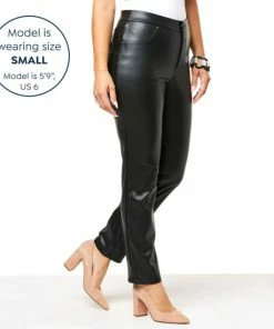 Brand new 👏 MarlaWynne WynneCollection Faux Leather Pant Black 😍 -Outlet MarlaWynne Sales unnamed file 433