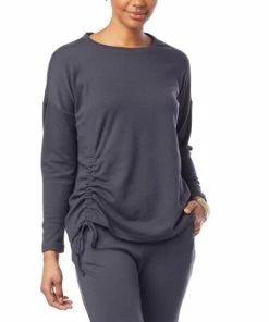 Discount ✨ MarlaWynne WynneLayers Microfleece Drawstring Top Rose 👏 -Outlet MarlaWynne Sales unnamed file 478