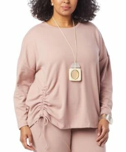 Discount ✨ MarlaWynne WynneLayers Microfleece Drawstring Top Rose 👏 -Outlet MarlaWynne Sales unnamed file 480