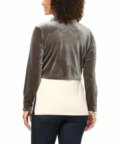 Brand new 🧨 MarlaWynne WynneLayers Cropped Velvet Cardigan Black 💯 -Outlet MarlaWynne Sales unnamed file 496