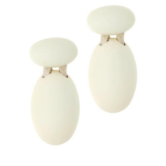 Cheap ๐ MarlaWynne Sculptured Oval Earrings Black โ๏ธ 6 Cheap ๐ MarlaWynne Sculptured Oval Earrings Black โ๏ธ - Image 4