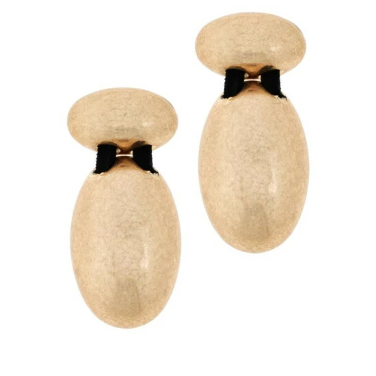 Cheap ๐ MarlaWynne Sculptured Oval Earrings Black โ๏ธ 7 Cheap ๐ MarlaWynne Sculptured Oval Earrings Black โ๏ธ - Image 5