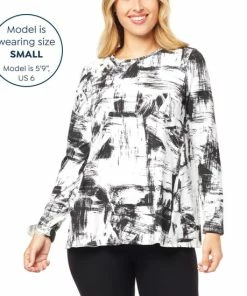 Brand new 🎉 MarlaWynne WynneLayers Cotton Blend Butterfly Tee With Pocket Black ⭐ -Outlet MarlaWynne Sales unnamed file 532