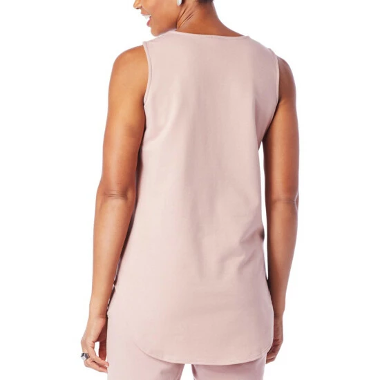 Wholesale ๐ MarlaWynne WynneLayers Solid ๐ Shirttail Hem Tank Inky Blue ๐ 5 Wholesale ๐ MarlaWynne WynneLayers Solid ๐ Shirttail Hem Tank Inky Blue ๐ - Image 3