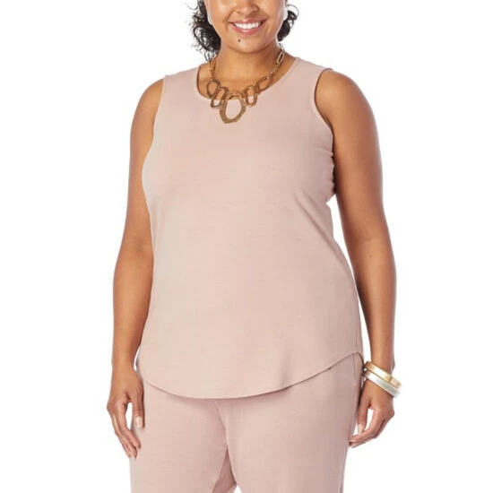 Wholesale ๐ MarlaWynne WynneLayers Solid ๐ Shirttail Hem Tank Inky Blue ๐ 9 Wholesale ๐ MarlaWynne WynneLayers Solid ๐ Shirttail Hem Tank Inky Blue ๐ - Image 7