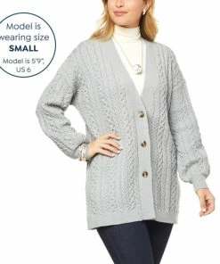 Brand new 🎁 MarlaWynne WynneCollection Cable Knit Cardigan Light Heather Gray 🤩 16 Brand new 🎁 MarlaWynne WynneCollection Cable Knit Cardigan Light Heather Gray 🤩 -Outlet MarlaWynne Sales unnamed file 586