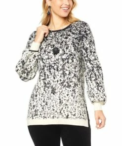 Hot Sale 😀 MarlaWynne WynneCollection Ombre Jacquard Knit Tunic Black/ecru ✔️ 14 Hot Sale 😀 MarlaWynne WynneCollection Ombre Jacquard Knit Tunic Black/ecru ✔️ -Outlet MarlaWynne Sales unnamed file 595