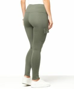 Deals 😍 MarlaWynne WynneCollection Ponte Knit Cargo Legging Thyme 🛒 -Outlet MarlaWynne Sales unnamed file 599