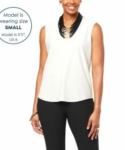 Best deal 😉 MarlaWynne WynneLayers Luxe Crepe V-Neck Tank Petrol 🌟 -Outlet MarlaWynne Sales unnamed file 620