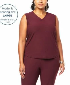 Best deal 😉 MarlaWynne WynneLayers Luxe Crepe V-Neck Tank Petrol 🌟 -Outlet MarlaWynne Sales unnamed file 623