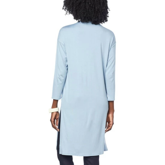 Flash Sale ๐ MarlaWynne WynneLayers Jersey Knit Button-Front Duster Light Heather Gray โ๏ธ 6 Flash Sale ๐ MarlaWynne WynneLayers Jersey Knit Button-Front Duster Light Heather Gray โ๏ธ - Image 4