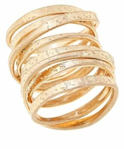 Cheap 👍 MarlaWynne Satin-Finish Infinity Ring Goldtone ✨ -Outlet MarlaWynne Sales unnamed file 680