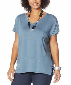 Best reviews of 😉 MarlaWynne WynneLayers Cap-Sleeve Panel Knit Top Black 🎉 -Outlet MarlaWynne Sales unnamed file 690