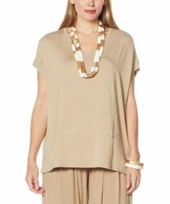 Best reviews of 😉 MarlaWynne WynneLayers Cap-Sleeve Panel Knit Top Black 🎉 -Outlet MarlaWynne Sales unnamed file 691