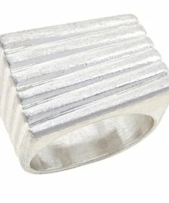 Deals ✨ MarlaWynne Worn-Finish Accordion Ring Goldtone 🔔 -Outlet MarlaWynne Sales unnamed file 734