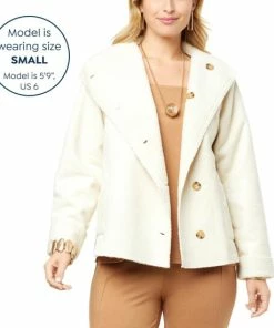 Flash Sale ✔️ MarlaWynne WynneCollection Reversible Bonded Faux Shearling Jacket Dark Olive 🥰 -Outlet MarlaWynne Sales unnamed file 774