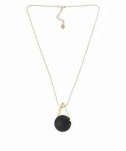 Budget 🌟 MarlaWynne 32-1/4" Rubber And Metal Drop Pendant Necklace Goldtone 🔔 9 Budget 🌟 MarlaWynne 32-1/4" Rubber And Metal Drop Pendant Necklace Goldtone 🔔 -Outlet MarlaWynne Sales unnamed file 820