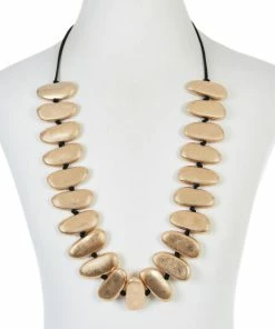 Coupon 🤩 MarlaWynne 75" Resin Oval Bead Tie-Back Necklace Silvertone 💯 -Outlet MarlaWynne Sales unnamed file 830