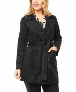Best reviews of 🎁 MarlaWynne WynneCollection Faux Suede Trench 🧥 Coat Oyster 😍 -Outlet MarlaWynne Sales unnamed file 859