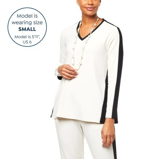 Brand new 🥰 MarlaWynne WynneLayers Luxe Crepe Colorblocked Butterfly Top Petrol/sea Blue Combo 🎉 6 Brand new 🥰 MarlaWynne WynneLayers Luxe Crepe Colorblocked Butterfly Top Petrol/sea Blue Combo 🎉 - Image 4