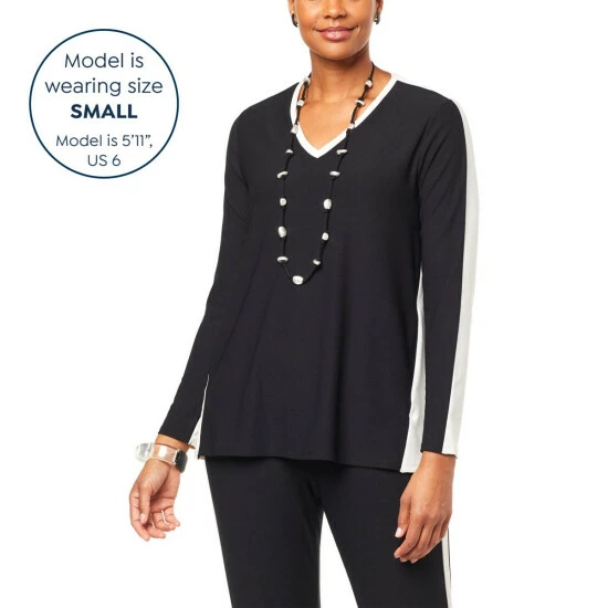 Brand new 🥰 MarlaWynne WynneLayers Luxe Crepe Colorblocked Butterfly Top Petrol/sea Blue Combo 🎉 7 Brand new 🥰 MarlaWynne WynneLayers Luxe Crepe Colorblocked Butterfly Top Petrol/sea Blue Combo 🎉 - Image 5