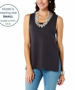 Wholesale ✨ MarlaWynne WynneLayers SoftKNIT Sweater Knit Tank Black 🎁 -Outlet MarlaWynne Sales unnamed file 88