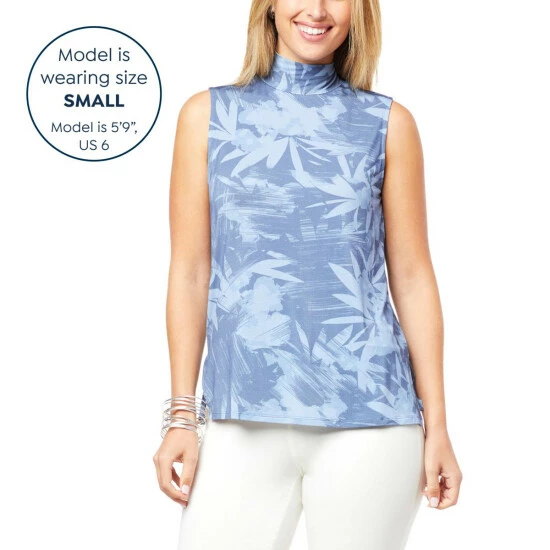 Top 10 ๐ MarlaWynne WynneLayers Mock-Neck Viscose Sleeveless Top Black ๐ 14 Top 10 ๐ MarlaWynne WynneLayers Mock-Neck Viscose Sleeveless Top Black ๐ - Image 12