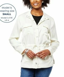 Cheapest 🔔 MarlaWynne WynneLayers Matte Satin Utility Jacket Canvas 😀 -Outlet MarlaWynne Sales unnamed file 949