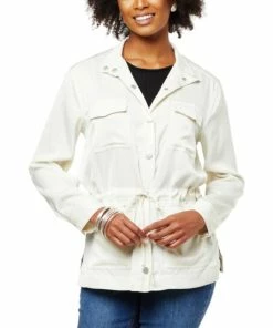 Cheapest 🔔 MarlaWynne WynneLayers Matte Satin Utility Jacket Canvas 😀 -Outlet MarlaWynne Sales unnamed file 954