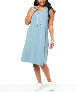 Brand new ❤️ MarlaWynne WynneLayers Matte Jersey Double Layer 👗 Dress Brick ❤️ -Outlet MarlaWynne Sales unnamed file 966